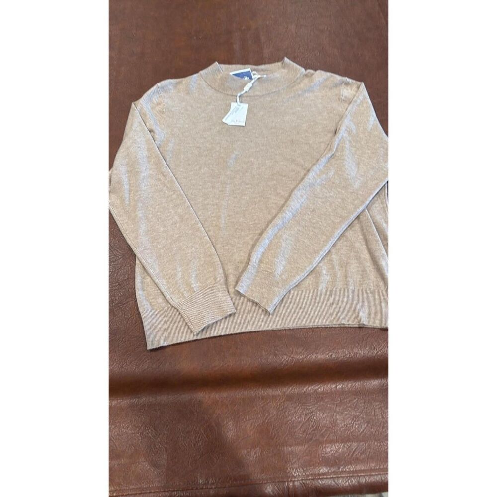 Madison Grey Turtleneck Sweater Brownish tan Size Large